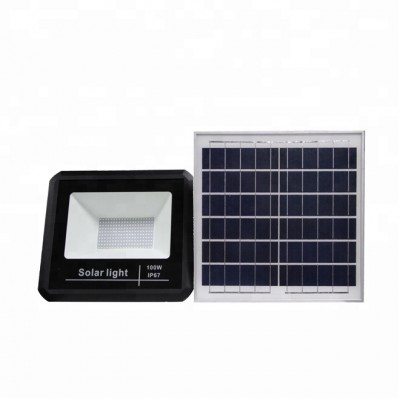 100w high quality ip65 waterproof outdoor sports ground led solar flood light